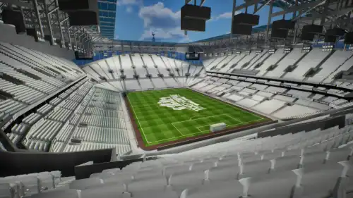View from Section 518 at Tottenham Hotspur Stadium