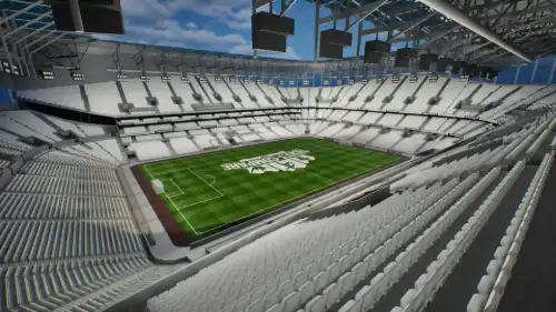 View from Section 530 at Tottenham Hotspur Stadium