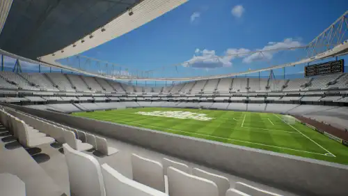 View from Section B60 at Emirates Stadium