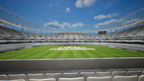 View from Section B63 at Emirates Stadium