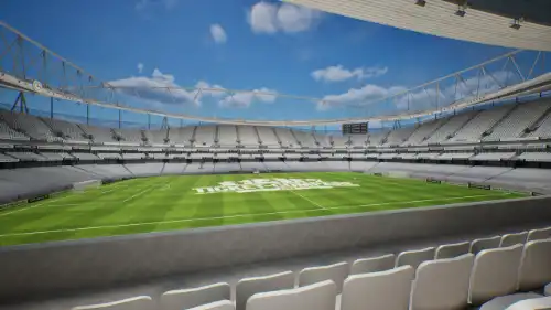 View from Section B64 at Emirates Stadium