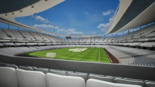 View from Section B71 at Emirates Stadium