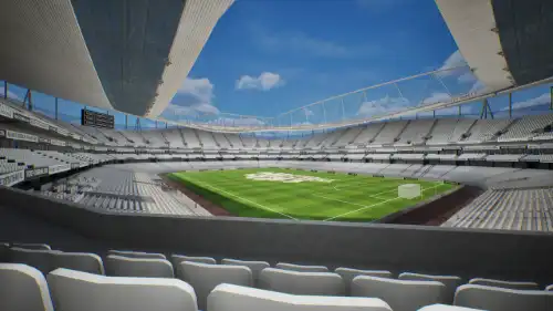 View from Section B79 at Emirates Stadium