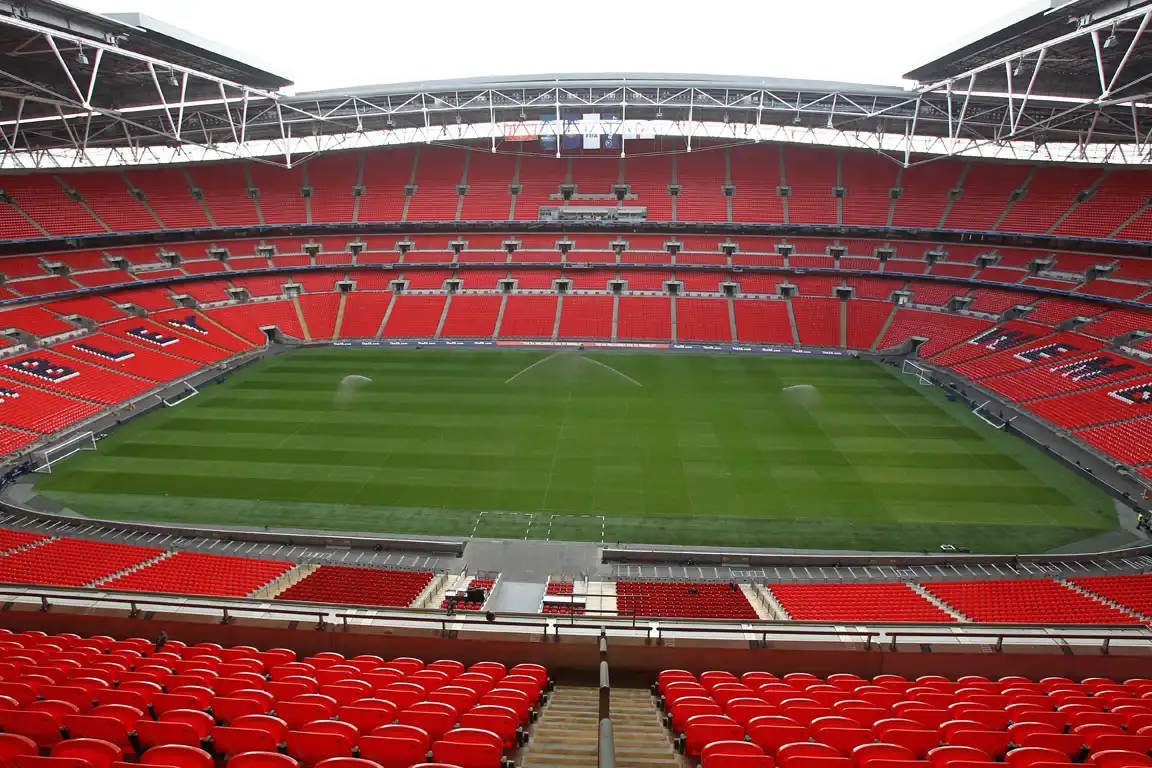 View from the North Stand upper tier 552