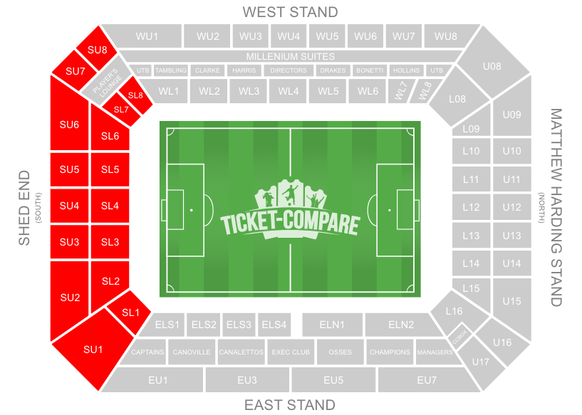Stamford Bridge Stadium Shed End